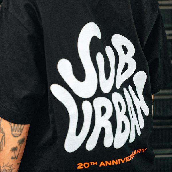 Sub_Urban 20th Anniversary T-Shirt (Black)